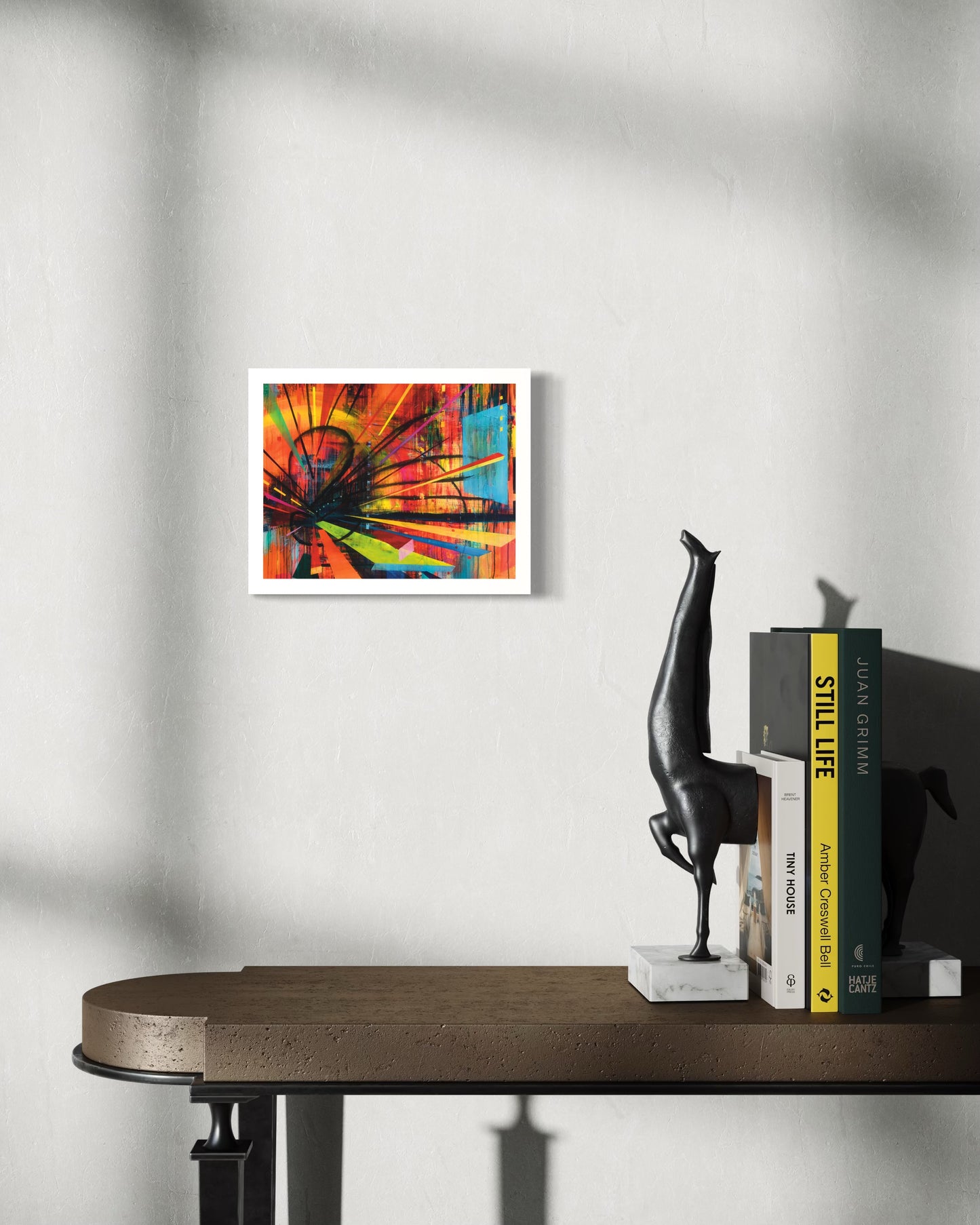 Entering the Unknown Landscape-Reproduction Print