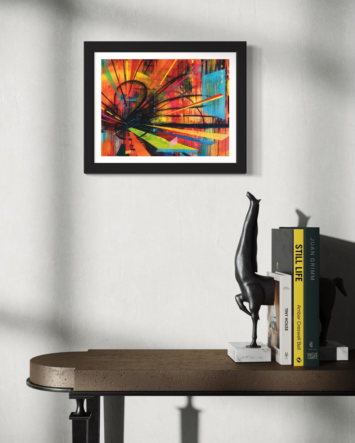 Entering the Unknown Landscape-Reproduction Print
