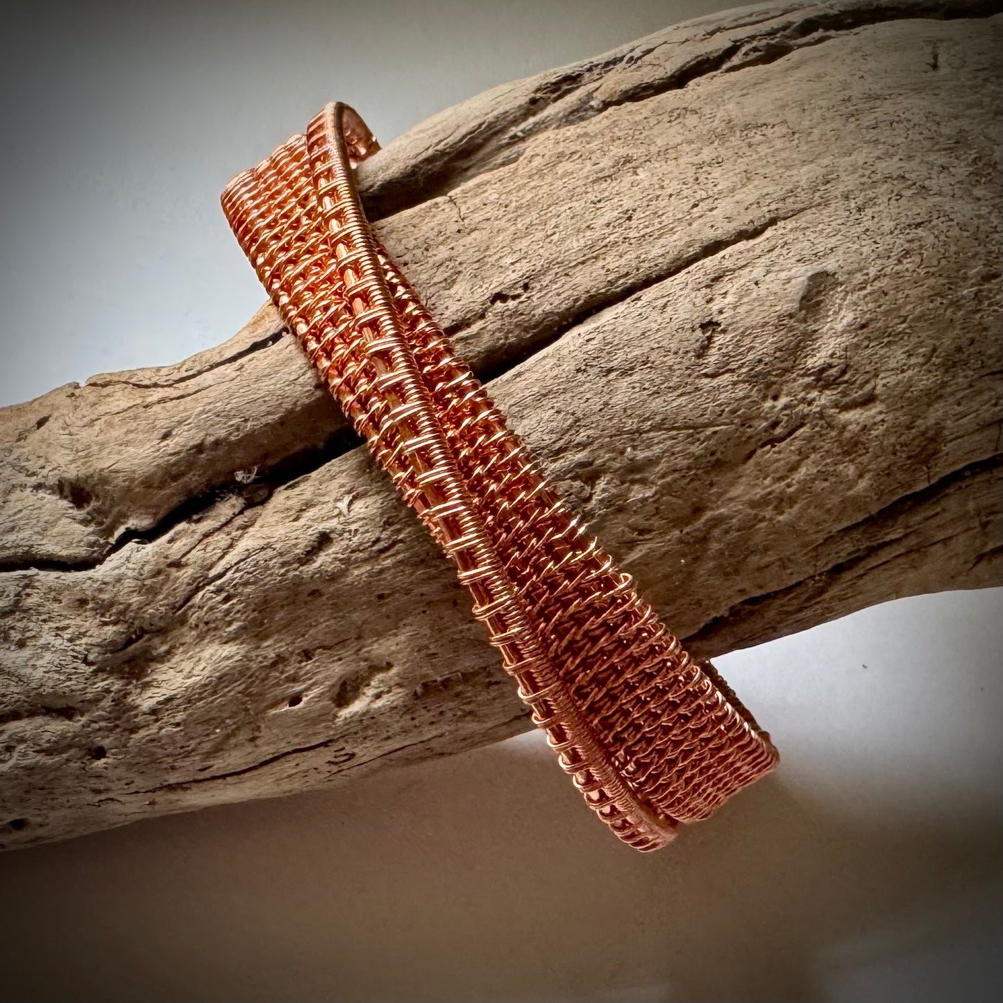 Simple Twist Copper Cuff Made to Order