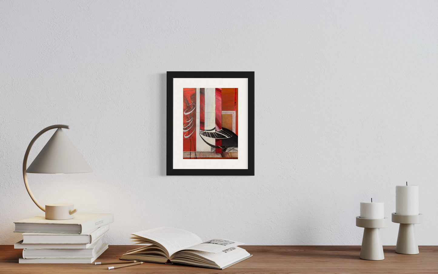 Long Way to the Shortcut- Original Artwork on Paper - R.Kaelber Art