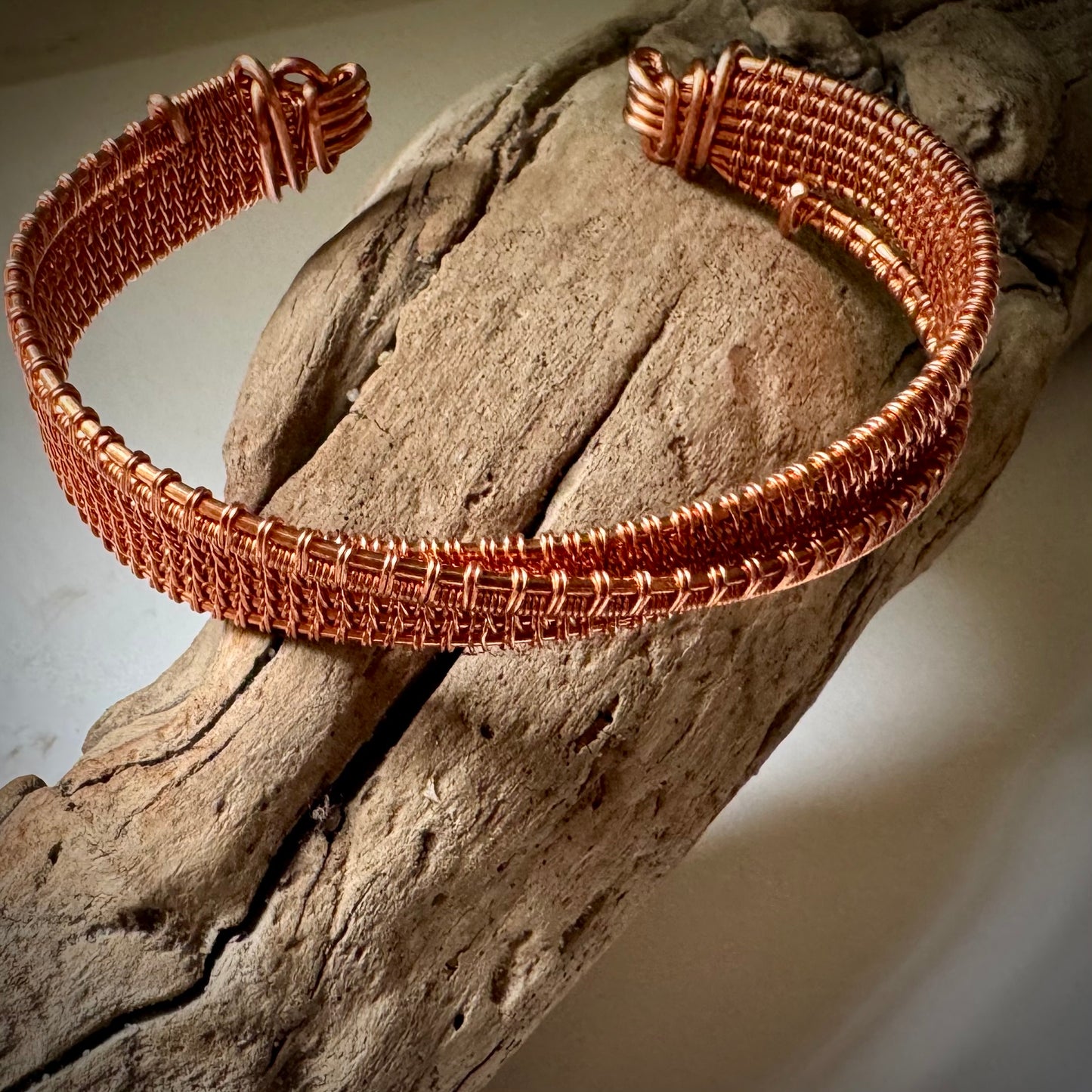 Simple Twist Copper Cuff Made to Order