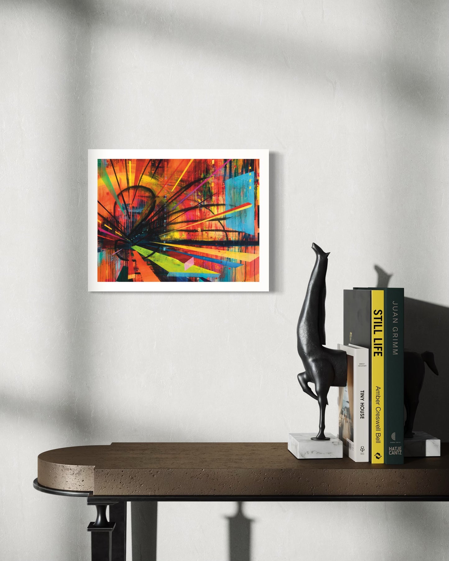 Entering the Unknown Landscape-Reproduction Print