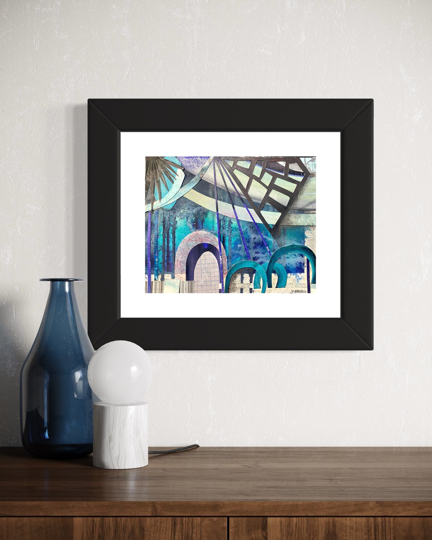 Opening - Original Artwork on Paper - R.Kaelber Art