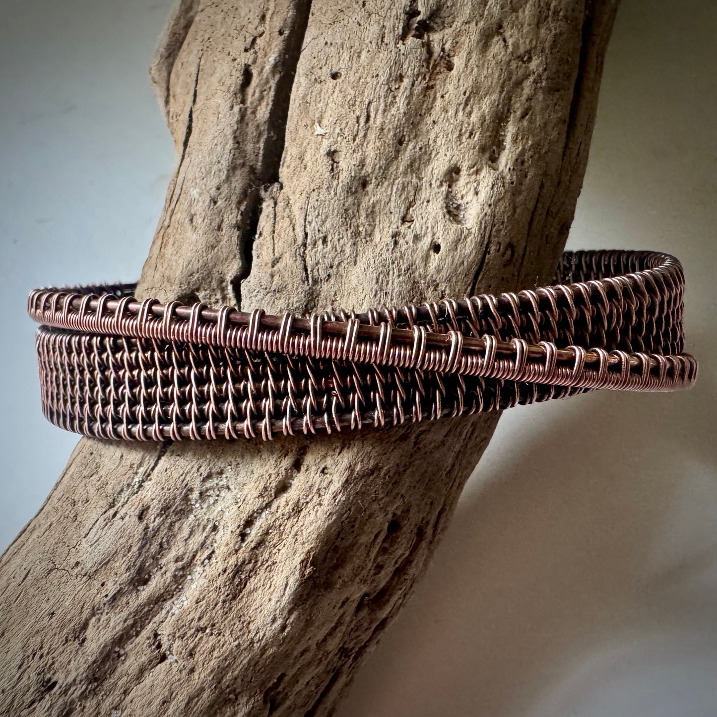 Simple Twist Copper Cuff Made to Order