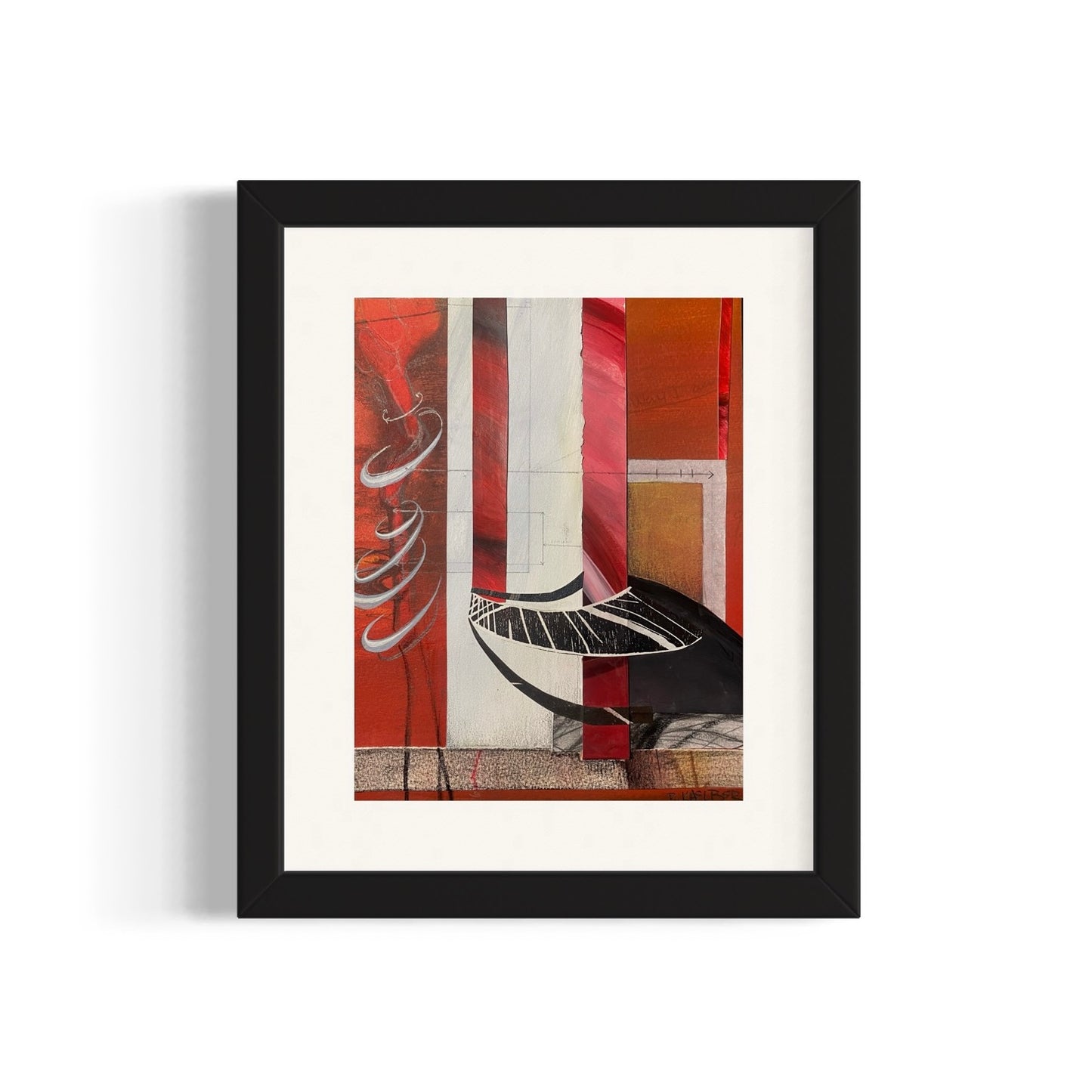 Long Way to the Shortcut- Original Artwork on Paper - R.Kaelber Art