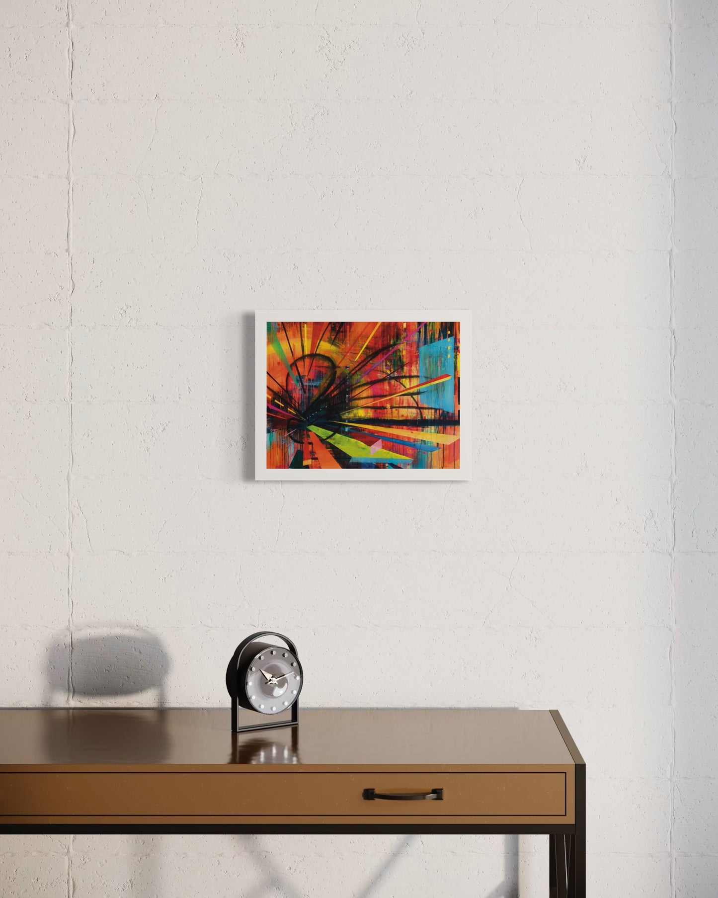 Entering the Unknown Landscape-Reproduction Print