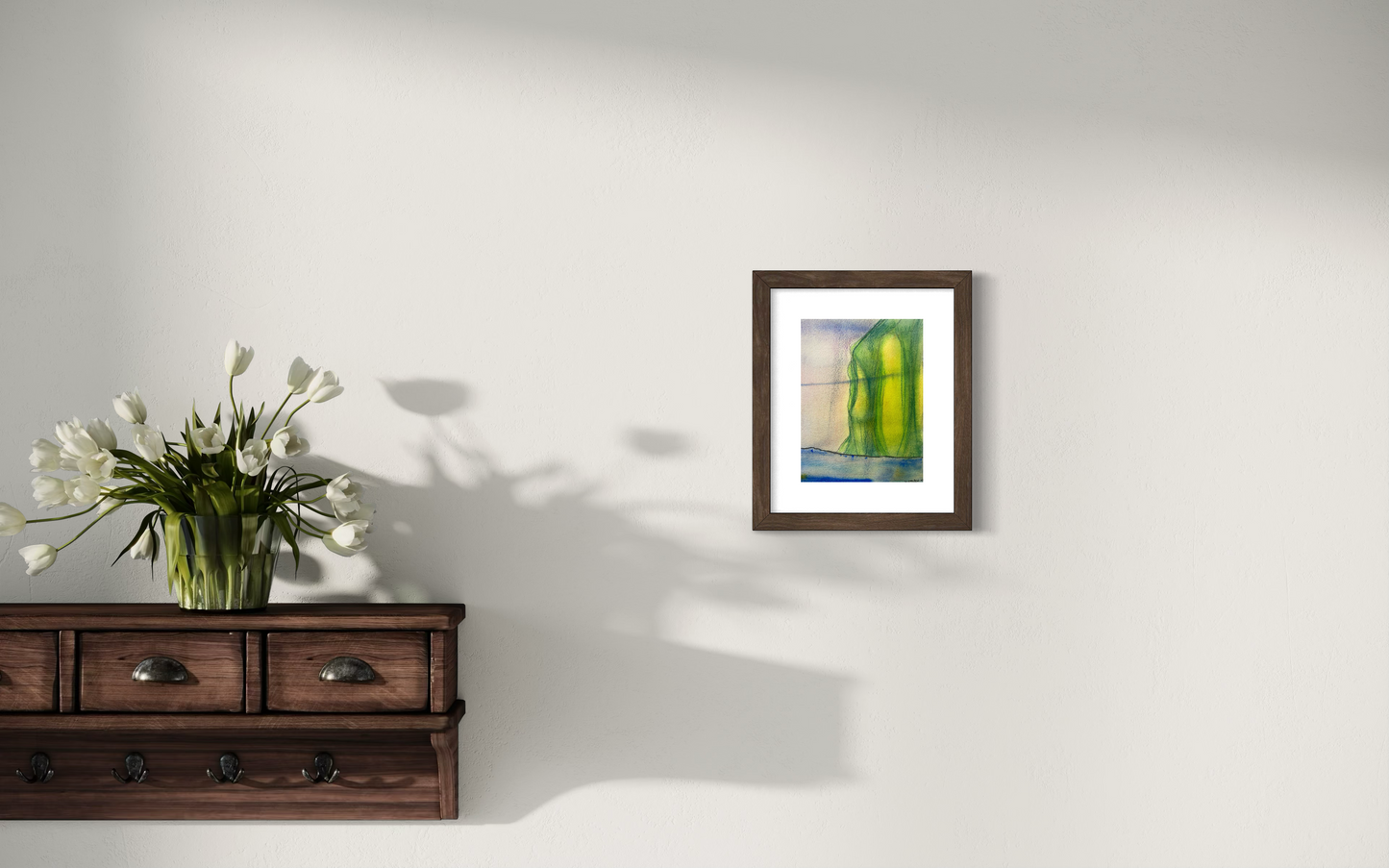 Gods in the Cliffs -Original Artwork on Paper - R.Kaelber Art