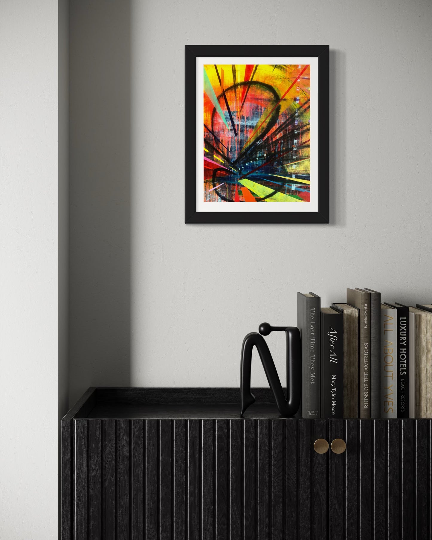 Entering the Unknown Center-Reproduction Print