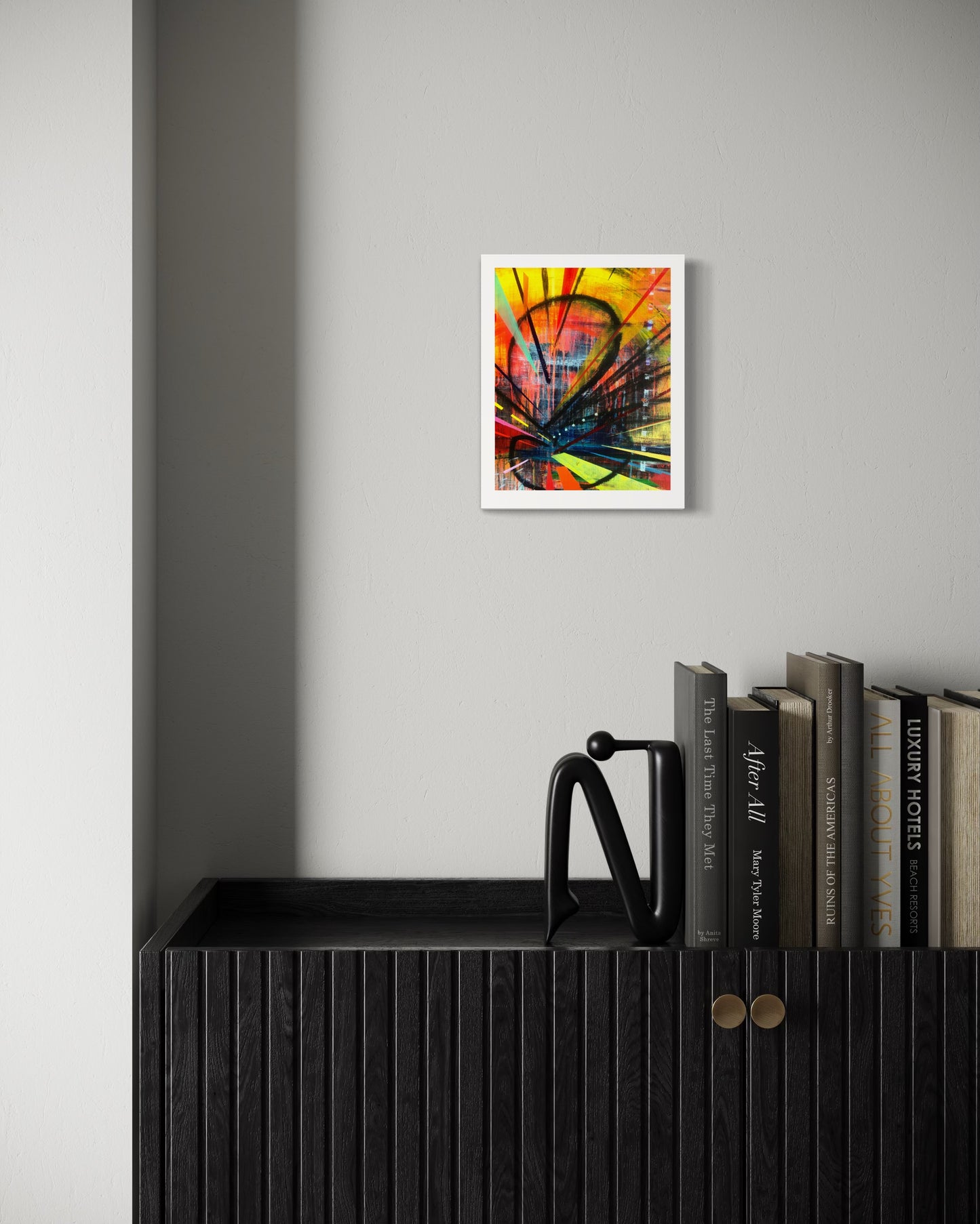 Entering the Unknown Center-Reproduction Print