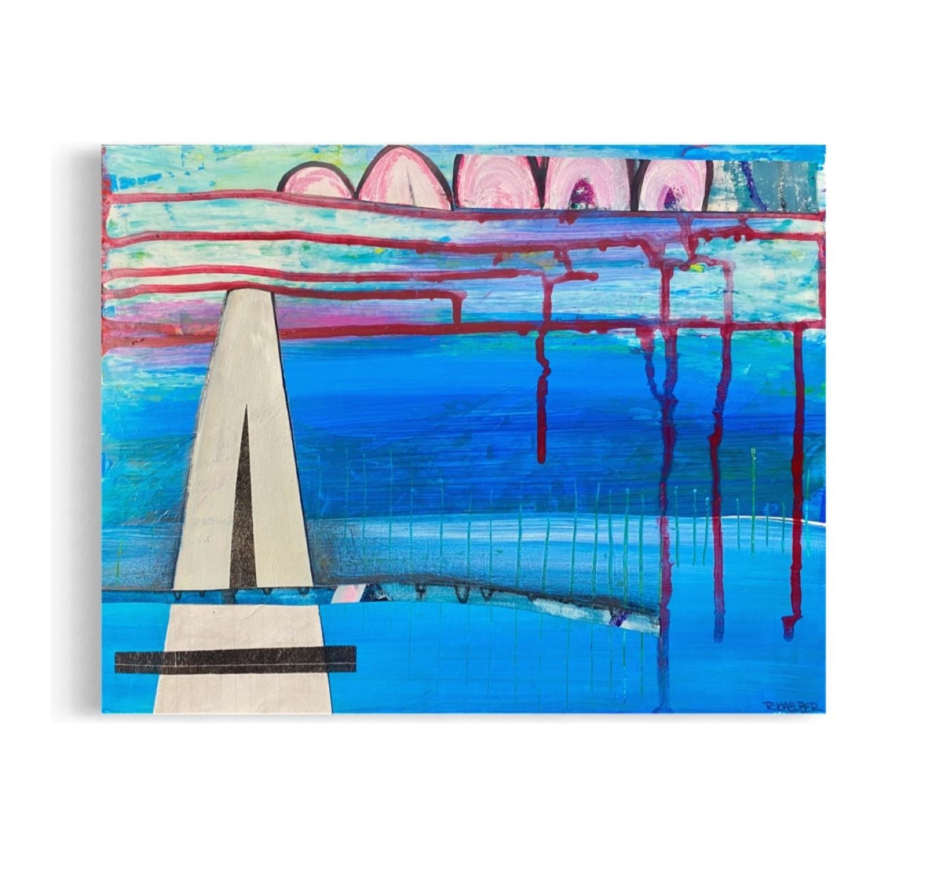 Thin Air - Original Artwork on Paper - R.Kaelber Art