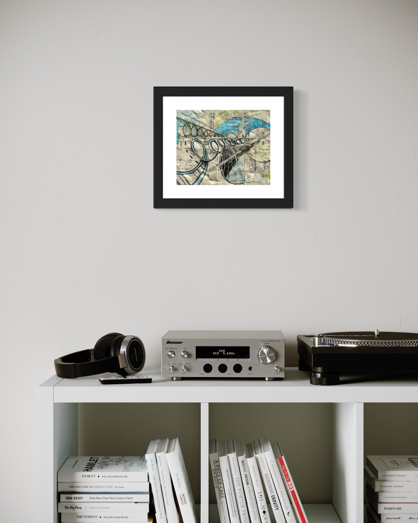 New Perspectives-Original Artwork on Handmade Recycled Paper - R.Kaelber Art