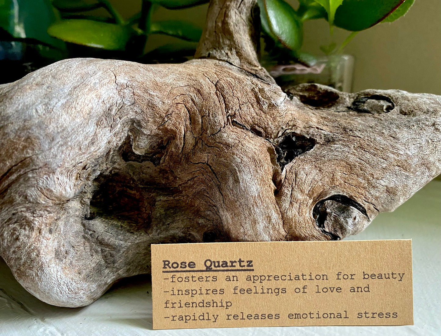 Rose Quartz and Copper Teardrop Earrings- Made to Order