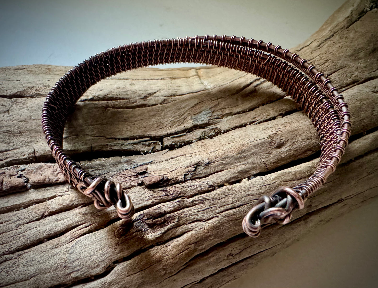 Simple Twist Copper Cuff Made to Order