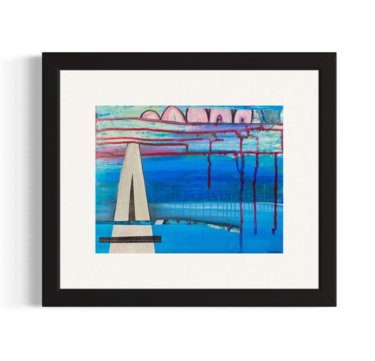 Thin Air - Original Artwork on Paper - R.Kaelber Art