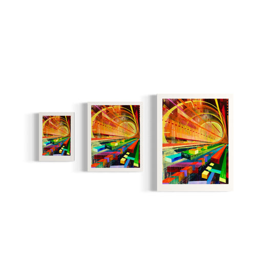 Light in the End - Reproduction Print - R.Kaelber Art