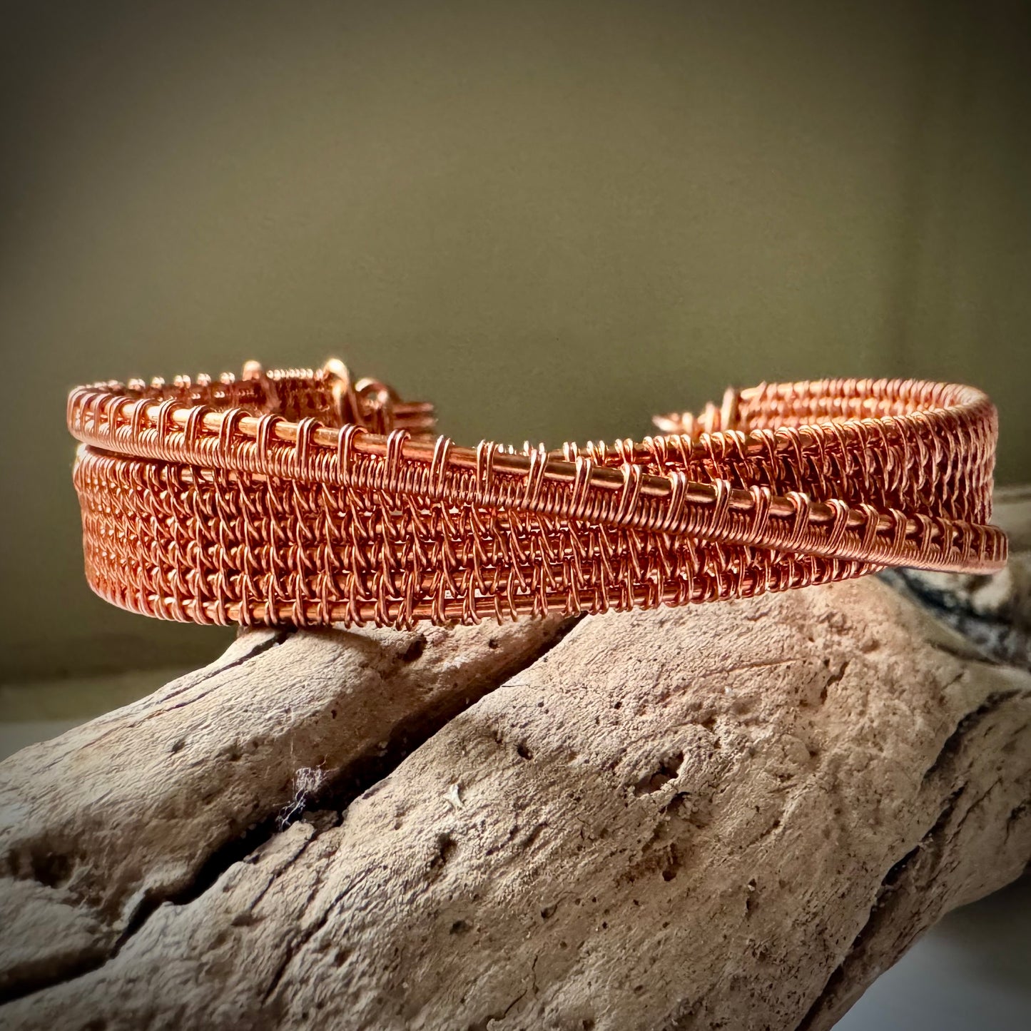 Simple Twist Copper Cuff Made to Order