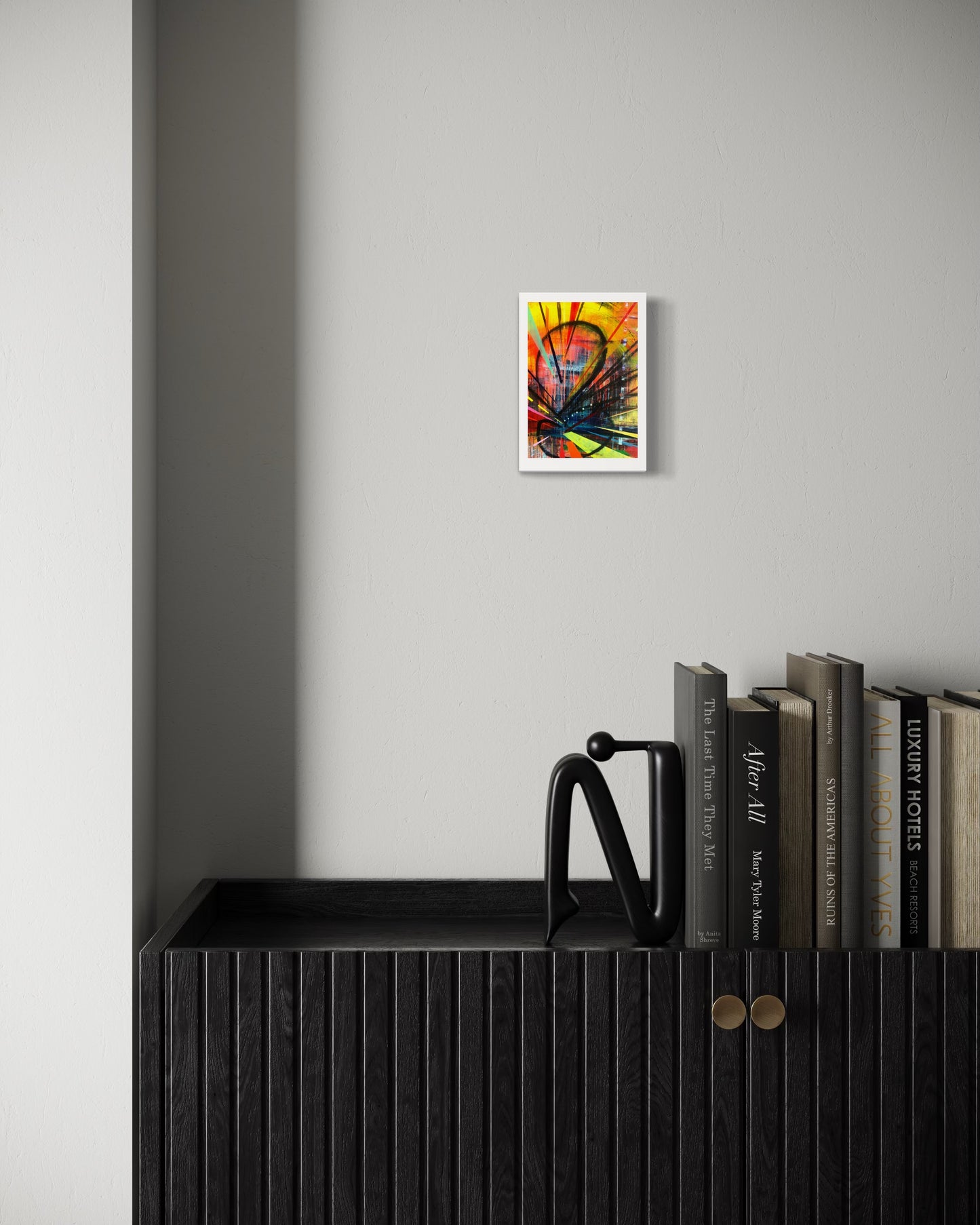 Entering the Unknown Center-Reproduction Print
