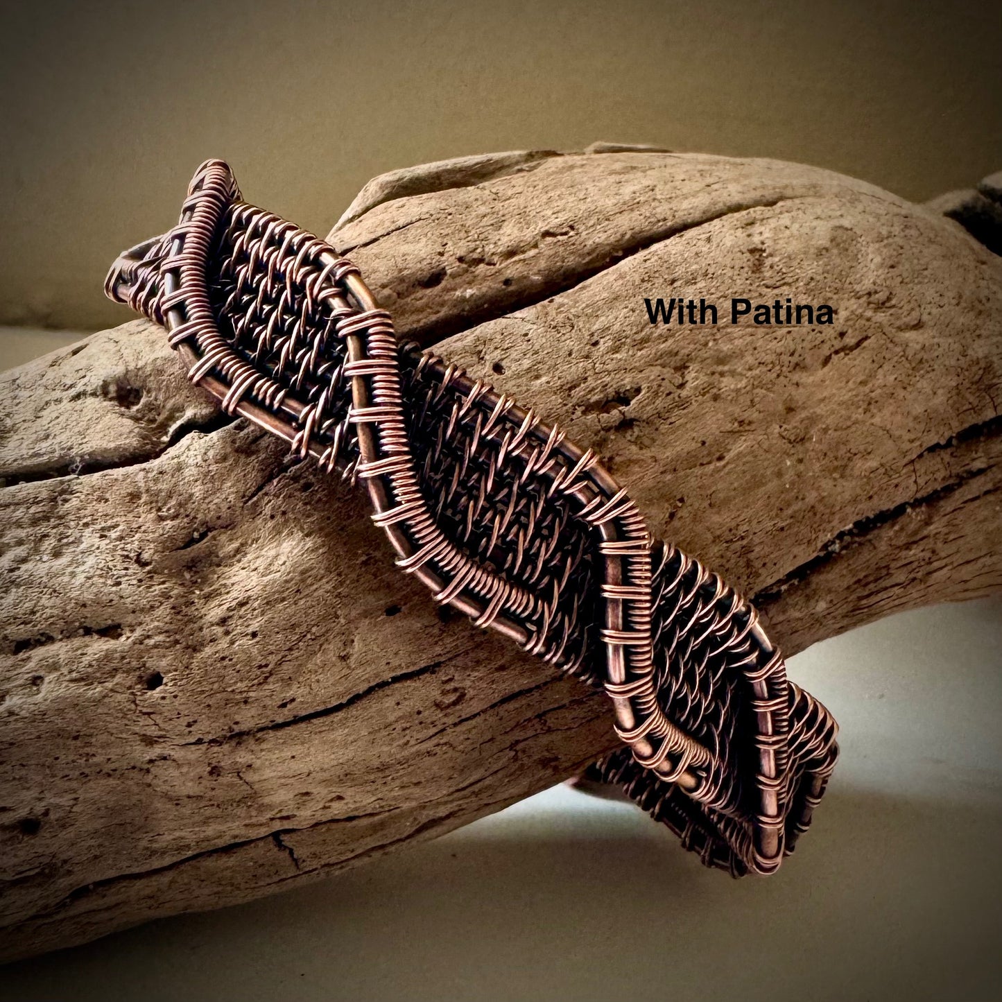 Twisting Copper Cuff Made to Order