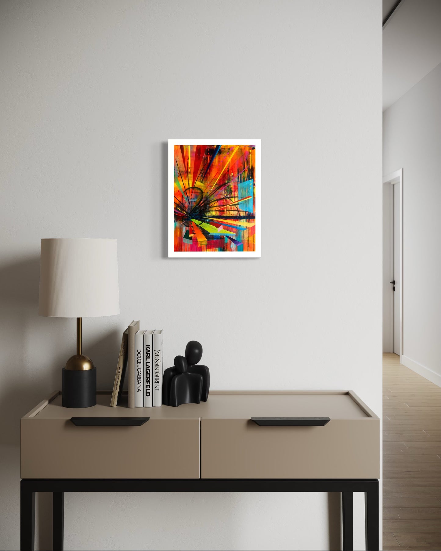 Entering the Unknown- Reproduction Print