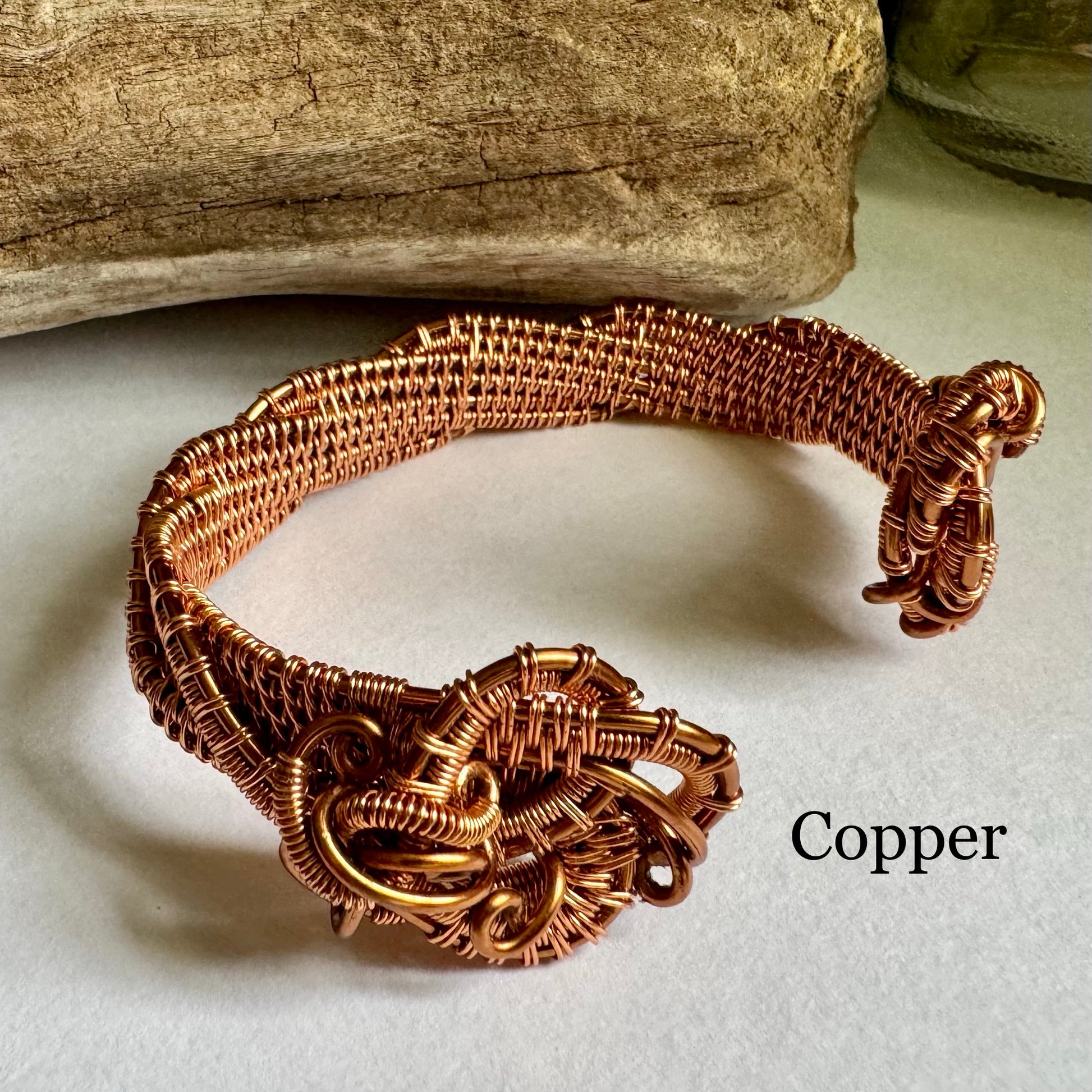 Twisting Cuff Made to Order - R.Kaelber Art