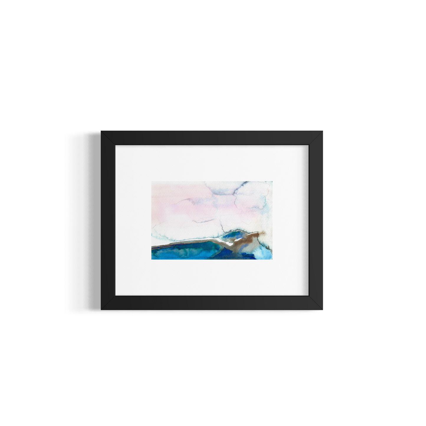 Tide Pool View Original Watercolor on Paper - R.Kaelber Art