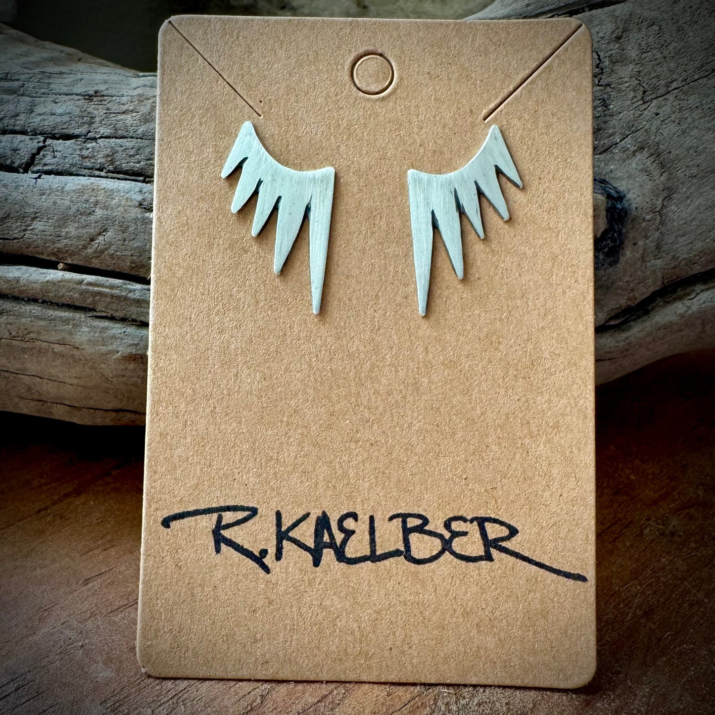 Sterling Sliver Bolt Earrings