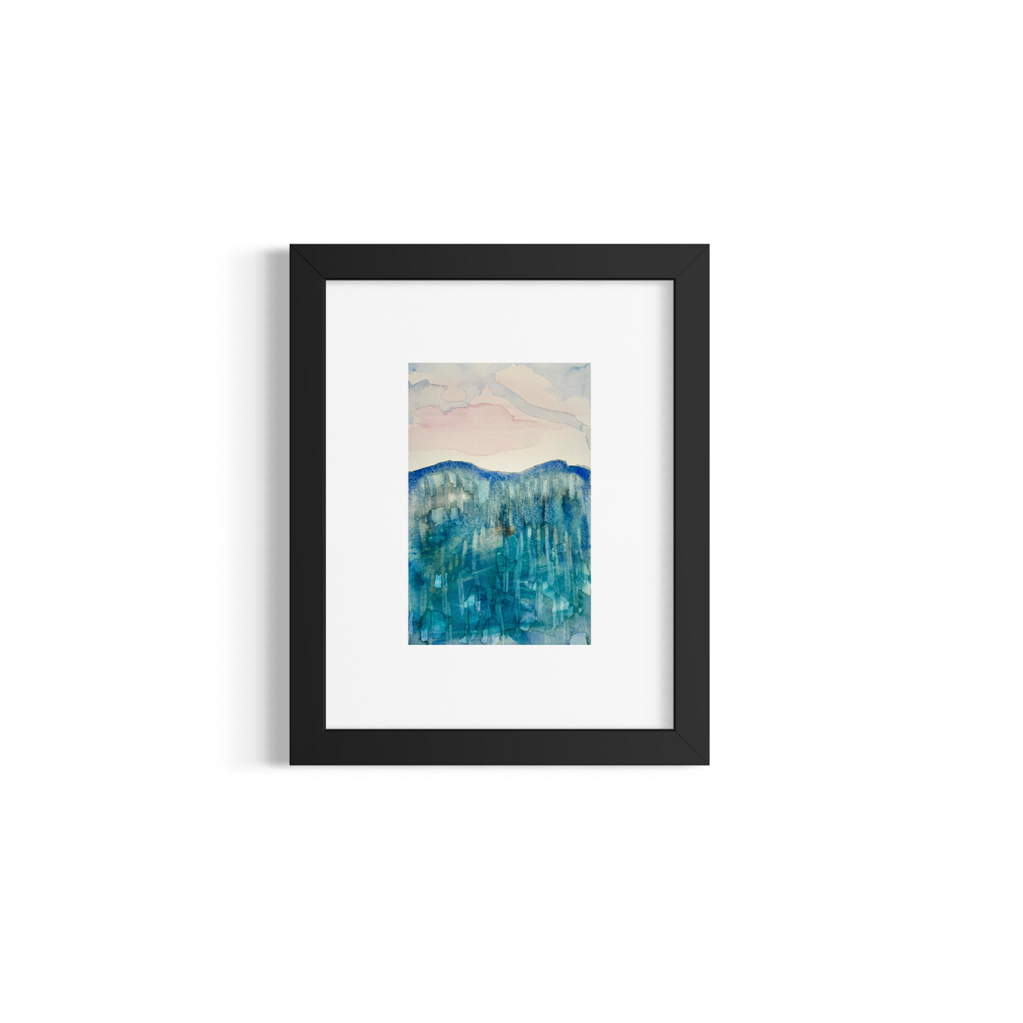 Sunday Dreams II Original Watercolor on Paper - R.Kaelber Art