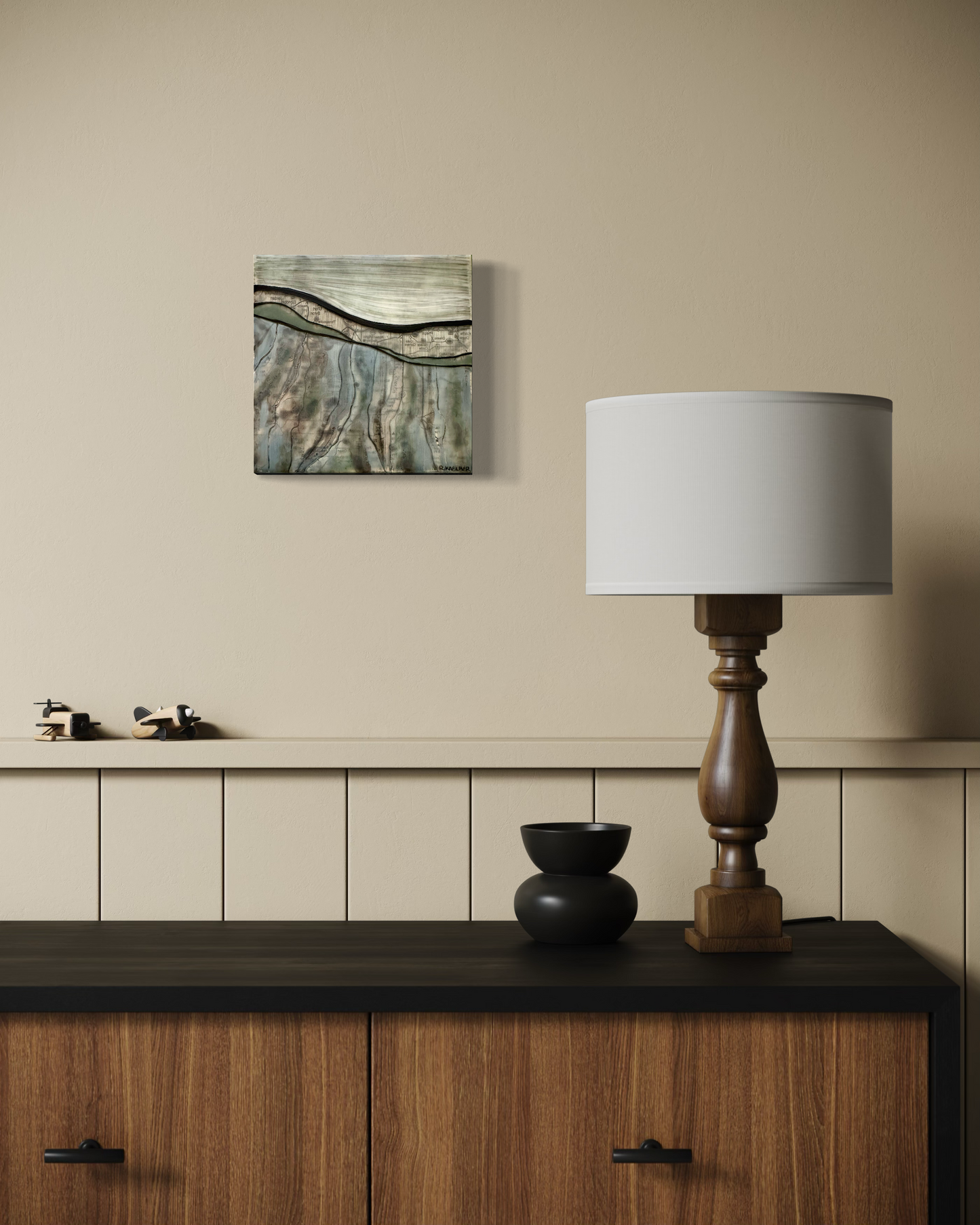 Making Way - Original Artwork on Canvas - R.Kaelber Art