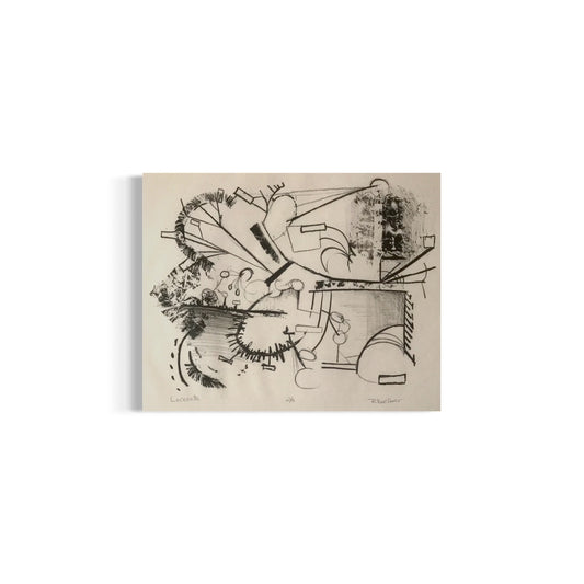 Lacerate - Original Lithograph