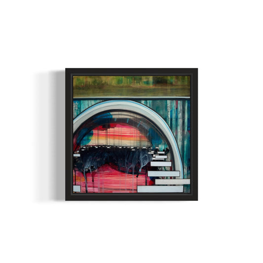 Somewhere Under the Rainbow- Original Artwork on Canvas