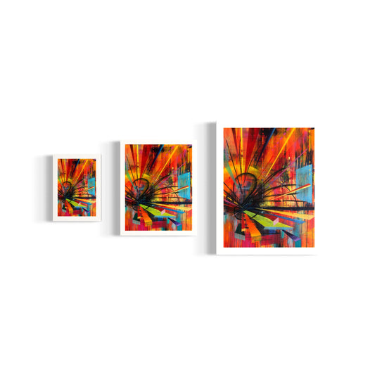 Entering the Unknown- Reproduction Print