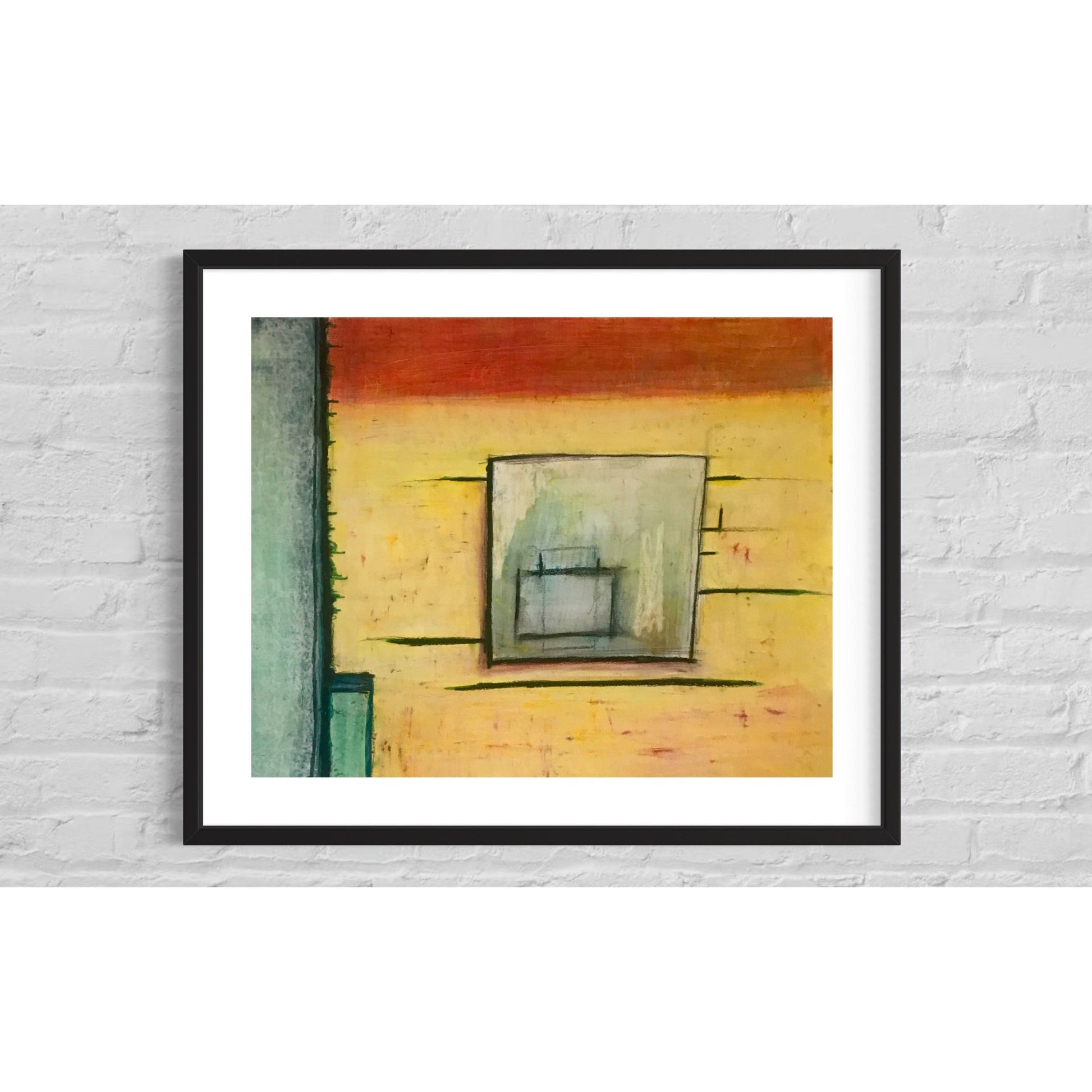 Wall - Original Artwork on Paper - R.Kaelber Art