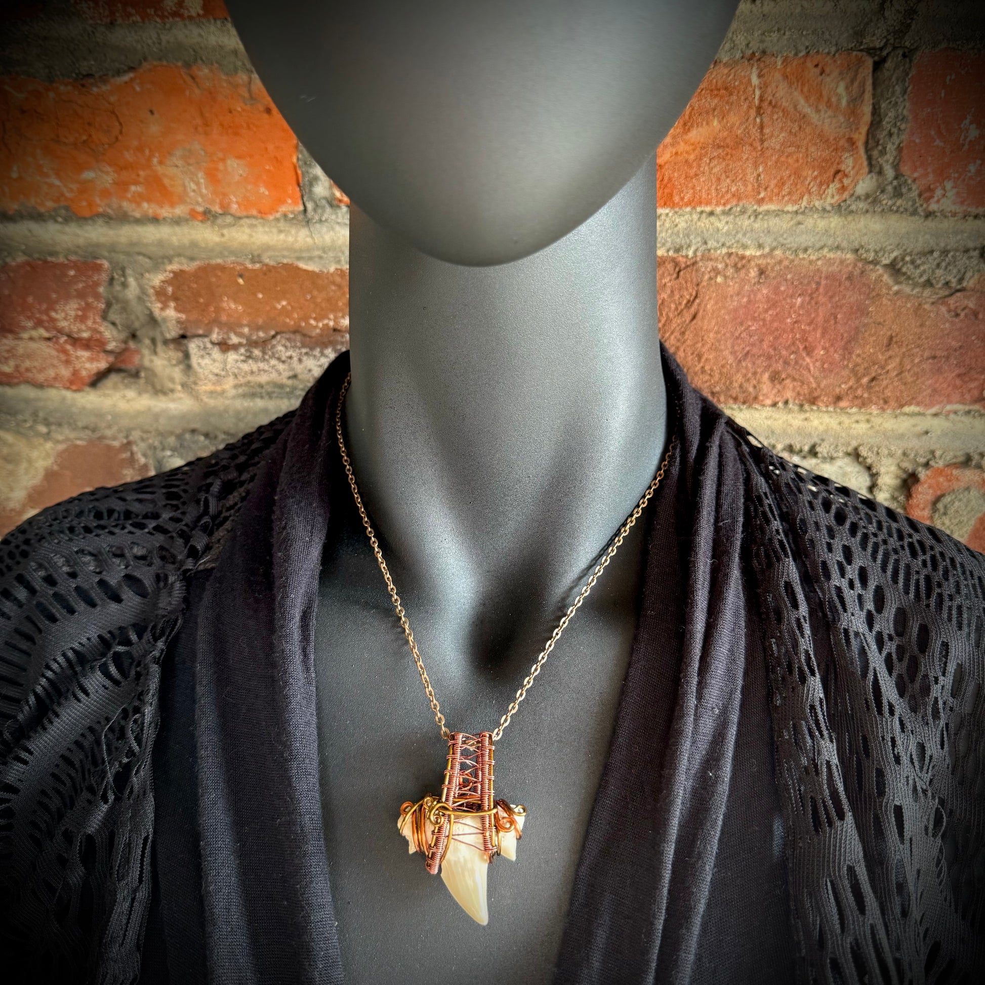 Shark Tooth Pendant - R.Kaelber Art