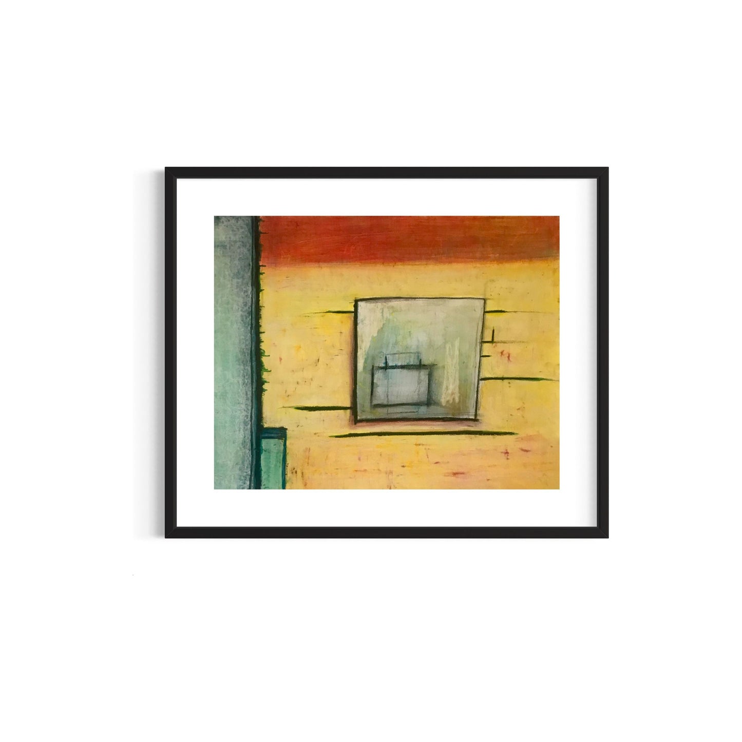 Wall - Original Artwork on Paper - R.Kaelber Art